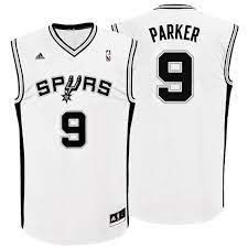 Camiseta nba de Parker Spurs Blanco